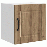 Helloshop26 - Armoire murale de cuisine moderne rangement pratique 40 x 31 x 40 cm en bois d'ingénierie chêne artisanal 02_0054239 - Bois massif 300