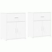 Helloshop26 - Buffet bahut commode armoire meuble de rangement organisateur cuisine salle de séjour salons lot de 2 60 x 31 x 70 cm 02_0036673 - 3000 Helloshop26 - Buffet bahut commode armoire meuble de rangement organisateur cuisine salle de séjour salons lot de 2 60 x 31 x 70 cm 02_0036673 - 3000