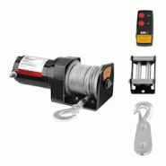 Helloshop26 - Treuil 4x4 907 kg / 2 000 lbs poulie de renvoi incluse longueur du câble : 15 m 14_0003874 - 3000236608985 Helloshop26 - Treuil 4x4 907 kg / 2 000 lbs poulie de renvoi incluse longueur du câble : 15 m 14_0003874 - 3000236608985
