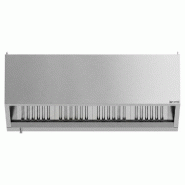 Hotte caisson inox statique 1m80 avec filtre et éclairage | Profondeur 900 mm Hotte caisson inox statique 1m80 avec filtre et éclairage | Profondeur 900 mm