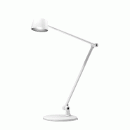 Lampe De Table Efira L - 6,2W Led 3000K Intensité Réglable, Structure En Aluminium Blanc Mat Avec Diffuseur En Méthacrylate - Gea Luce - blanc EFIR