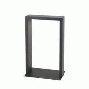 Lumisky Borne solaire noire en aluminium LED puissant blanc chaud AXIS MINI H40cm - noir 3666162010669 Lumisky Borne solaire noire en aluminium LED puissant blanc chaud AXIS MINI H40cm - noir 3666162010669