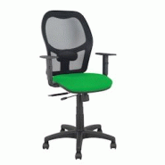 Piqueras y Crespo Silla Alocén traslack malla negra asiento bali verde brazos regulables - vert multi-matériau 345TKM840B15B10CRN Piqueras y Crespo Silla Alocén traslack malla negra asiento bali verde brazos regulables - vert multi-matériau 345TKM840B15B10CRN