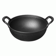 Plat rond en fonte (Ø)200 x (H)75 mm, 1,5 Litres, avec anses, compatible induction