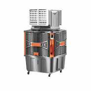 Refroidisseur évaporatif portable KRS EVC180 Q2 en plastique 18 000 m³/h 1180 x 1180 x 1300 mm  320 l gris - gris plastique EVC180 Q2
