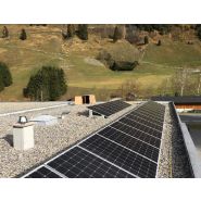 Support photovoltaïque 20° - Au sol ou sur toit terrasse