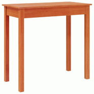 Table console marron miel 80x40x75 cm bois massif de pin Modèle Atlas Infinite Confort - 847173