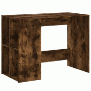 VidaXL Bureau chêne fumé 102x50x75 cm bois d'ingénierie Modèle Orion Master Confort - 840545