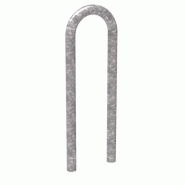 Appui vélos attache - tube en acier Ø 50mm - Hauteur hors sol 870mm - Vendu par lots de 3_0