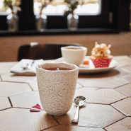 Arcoroc 6 mugs 28 cl Rocaleo Sable - gris porcelaine ARCP0622