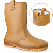 Bottes de sécurité fourrées jalfrigg sas ci s3 src marron p44 - JALLATTE - 00j0652-t44 - 706361