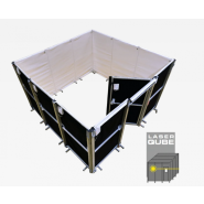 Cabine de protection laser active montable et démontable - ARDOP Industrie - ARD-JUT-CAB-ACTIVE-3300 - Dimensions standards 3300 x 3300 x 2250 mm Cabine de protection laser active montable et démontable - ARDOP Industrie - ARD-JUT-CAB-ACTIVE-3300 - Dimensions standards 3300 x 3300 x 2250 mm
