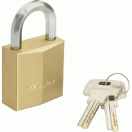 Cadenas à clé MASTER LOCK laiton, l.40 mm