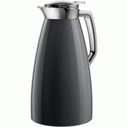 Carafe thermique Emsa Plaza noire avec fermeture Quick-Tip, 1 litre en acier - 4009049370231