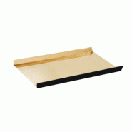 Fond plié carton or/noir 4,5x10cm - par 200