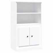 Helloshop26 - Buffet bahut commode armoire meuble de rangement organisateur cuisine salle de séjour salon haut 60 x 35,5 x 103,5 cm 02_0032467 - 3000 Helloshop26 - Buffet bahut commode armoire meuble de rangement organisateur cuisine salle de séjour salon haut 60 x 35,5 x 103,5 cm 02_0032467 - 3000