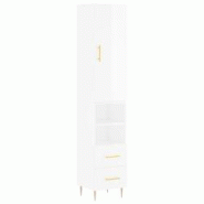 Helloshop26 - Buffet bahut commode armoire meuble de rangement organisateur cuisine salle de séjour salon haut brillant 34,5 x 34 x 02_0032855 - 3000 Helloshop26 - Buffet bahut commode armoire meuble de rangement organisateur cuisine salle de séjour salon haut brillant 34,5 x 34 x 02_0032855 - 3000