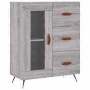 Helloshop26 - Buffet bahut commode armoire meuble de rangement organisateur cuisine salle de séjour salon sonoma 69,5 x 34 x 90 cm 02_0036455 - 30002 Helloshop26 - Buffet bahut commode armoire meuble de rangement organisateur cuisine salle de séjour salon sonoma 69,5 x 34 x 90 cm 02_0036455 - 30002