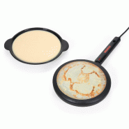 LIVOO crêpière électrique 600w 20cm noir DOP258CO - noir 3523930111686