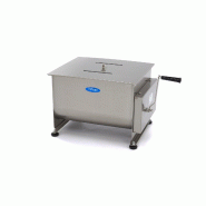 Maxima Mélangeur à viande - 40 L - 35 kg viande - axle double - manuel – 52 × 39.5 × 36.5 cm - AKS-09368001