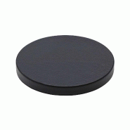 Prosperplast - Plateau mobile rond pour pots avec 4 roulettes 39x39x4,5 cm, anthracite - gris plastique ZA1260