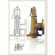 Soupape de sureté à ressort a brides pn40 ref ? 378 / 378t