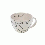 Tasse à thé Charlie -  Blanc Rond Grès Amadeus 12.3x10.5 cm - blanc Grès 3520071938004 Tasse à thé Charlie -  Blanc Rond Grès Amadeus 12.3x10.5 cm - blanc Grès 3520071938004