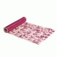 Chemin de table Eclats fushia 29cm x 5m