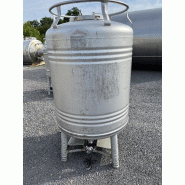 Container inox rond 1000 L - CON021 - Hauteur 1850 mm, Diamètre 1000 mm Container inox rond 1000 L - CON021 - Hauteur 1850 mm, Diamètre 1000 mm
