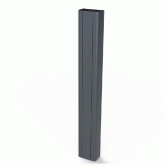 Demi poteau clôture aluminium - potalu41x23ht1150