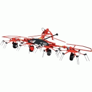 Faneuse GF 102 - Kuhn - 4 à 6 rotors - Largeur de travail 4,22 à 6,40 m Faneuse GF 102 - Kuhn - 4 à 6 rotors - Largeur de travail 4,22 à 6,40 m