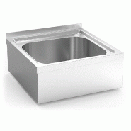 FRICOSMOS Evier suspendu 1C 450x500x500x220 mm. Dimensions de la cuve 370x340x170 mm. - inox 050204OST