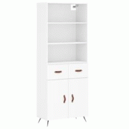 Helloshop26 - Buffet bahut commode armoire meuble de rangement organisateur cuisine salle de séjour salon haut 69,5 x 34 x 180 cm 02_0032608 - 300021 Helloshop26 - Buffet bahut commode armoire meuble de rangement organisateur cuisine salle de séjour salon haut 69,5 x 34 x 180 cm 02_0032608 - 300021