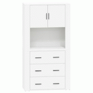 Helloshop26 - Buffet bahut commode armoire meuble de rangement organisateur cuisine salle de séjour salon haut bois d'ingénierie 02_0032779 - 300021 Helloshop26 - Buffet bahut commode armoire meuble de rangement organisateur cuisine salle de séjour salon haut bois d'ingénierie 02_0032779 - 300021