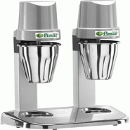Mixeur à milkshake avec verres en acier inoxydable. Modèle FIMAR FP2I - 920