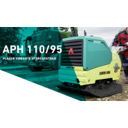 Plaque vibrane hydrostatique  la plus lourde - Ammann - APH 110/95