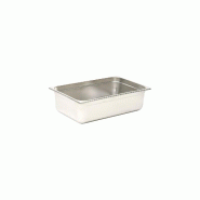 Plateau gastronorme Comas GN 1/1 CM 53 x 32,5 x 15 cm en acier inoxydable 18/10 - gris Acier inoxydable 18/10 8425734105715