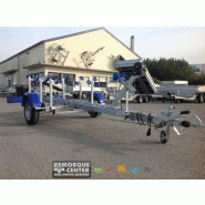 Remorque cassante Sun Way - Corsaire - SW845CO12 - PTAC : 1300 Kg - 1 essieu - Référence G380M19