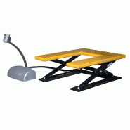 TABLE ÉLÉVATRICE ÉLECTRIQUE FORME U - 220V - PLATEAU 1450X1140MM