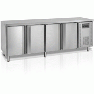 Timbre desserte réfrigérée 4 portes centrale 480 litres premium ino... - PSK6410