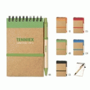 Bloc-note recyclé et stylo it3789-03 Bloc-note recyclé et stylo it3789-03