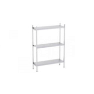 Distform Rayonnage en Acier Inoxydable Linéaires 1060 à 1990 mm 3 Niv P500 Acier inoxydable 1990x500x500x1800mm - 651637292070 Distform Rayonnage en Acier Inoxydable Linéaires 1060 à 1990 mm 3 Niv P500 Acier inoxydable 1990x500x500x1800mm - 651637292070