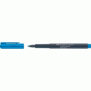 FABER-CASTELL Marqueur peinture Creative Marker, pointe de 1,5 mm, encre ocean blue - 4005401607434