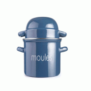 Hostelnovo del Valles Hostelnovo - Marmite à moules petrol 18 cm - bleu inox 914618P