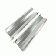 Maxima Kit de caches latéraux pour Doner Kebab 4 brûleurs (2 pièces) - gris 9370366 Maxima Kit de caches latéraux pour Doner Kebab 4 brûleurs (2 pièces) - gris 9370366