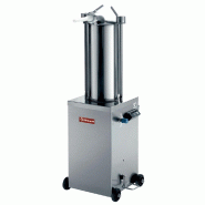 Poussoir hydraulique vertical en inox 15 litres poussoir a viande b... - PBSH-15A