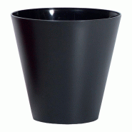 Prosperplast - Pot TUBUS 12 L - 30x30x28 cm, coloris Anthracite - gris plastique polypropylène ZA3999