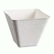 Verrine émeraud' 155ml pulpe de canne blanche - par 50