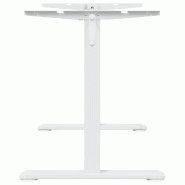 VidaXL Cadre de bureau debout blanc (94-135)x60x(70-114) cm acier Modèle Orion Prestige Plus - blanc 4005340
