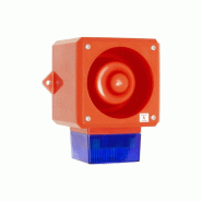 Avertisseur combiné industriel série YL50 - 112 dB (A) / 5 Joules - Réf. : MOF0055 - Dispositif sonore et visuel polyvalent